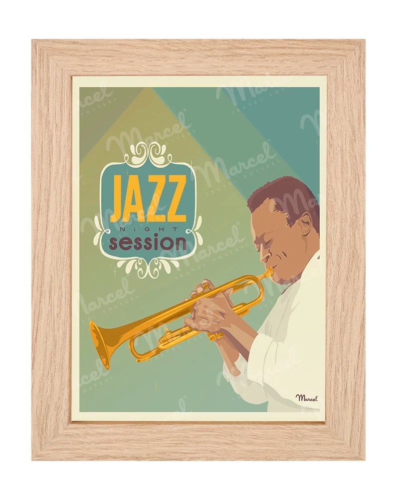 Carte Postale "Jazz Night Session"