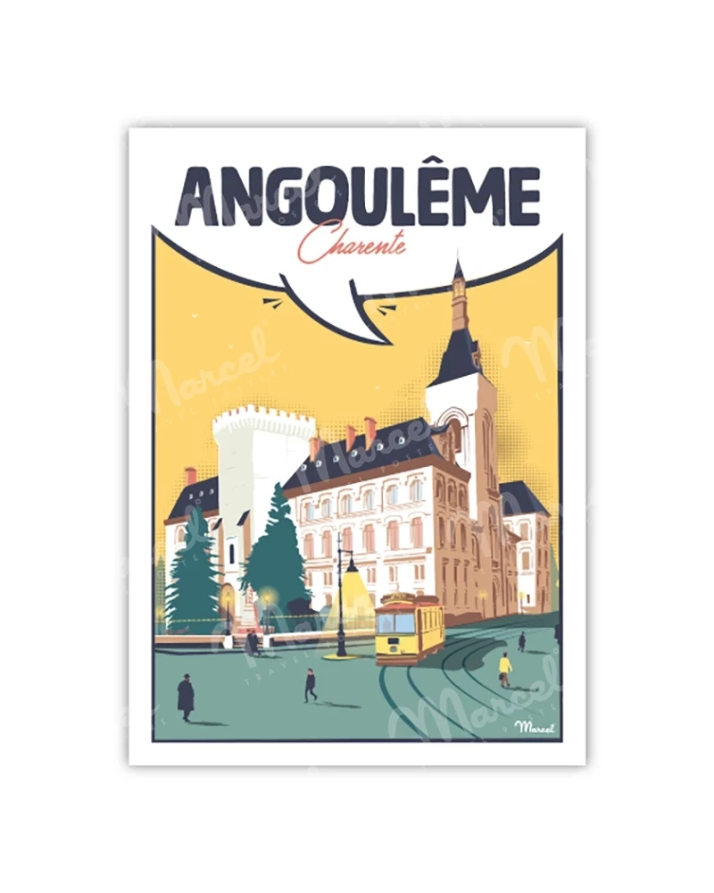 Carte Postale ANGOULÊME "Charente"