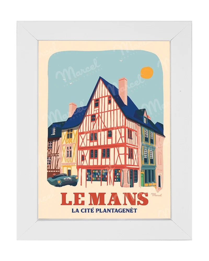 Carte Postale LE MANS ''Cité Plantagenêt"