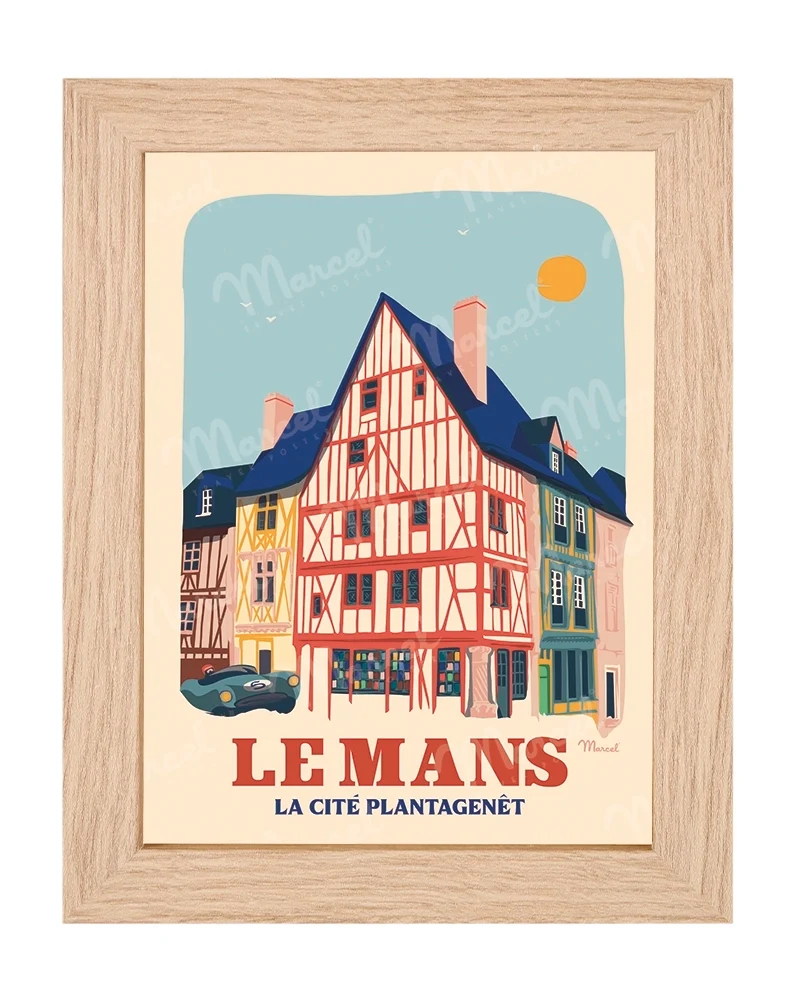 Carte Postale LE MANS ''Cité Plantagenêt"