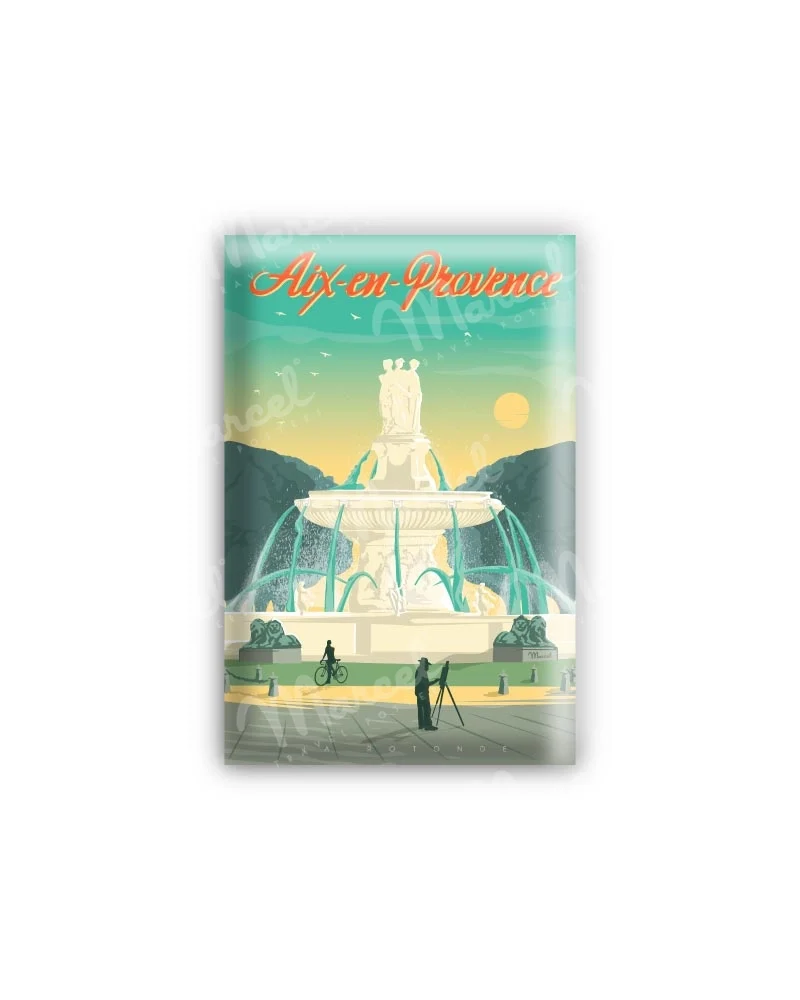 Magnet AIX-EN-PROVENCE "La Rotonde"