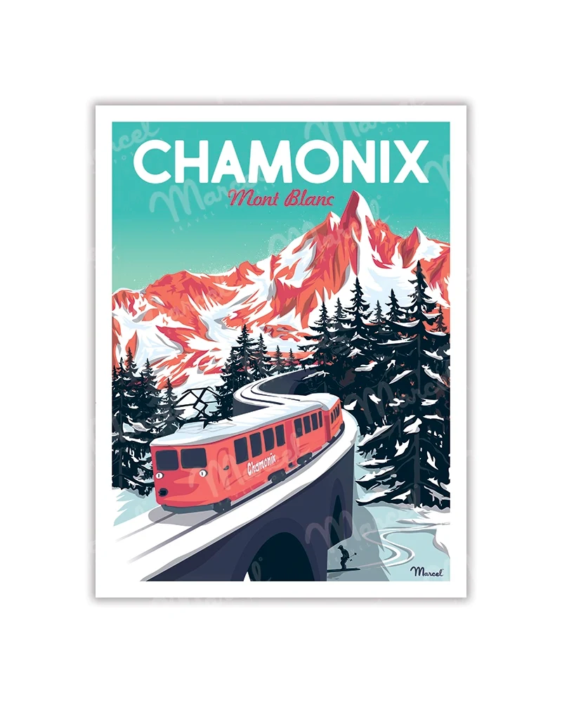 Carte Postale CHAMONIX