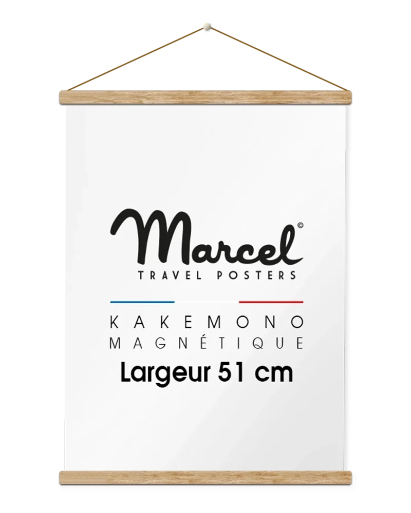 Kakemono magnétique 51cm