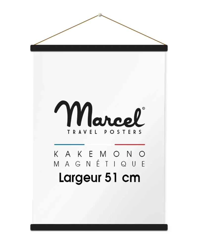 Kakemono magnétique 51cm