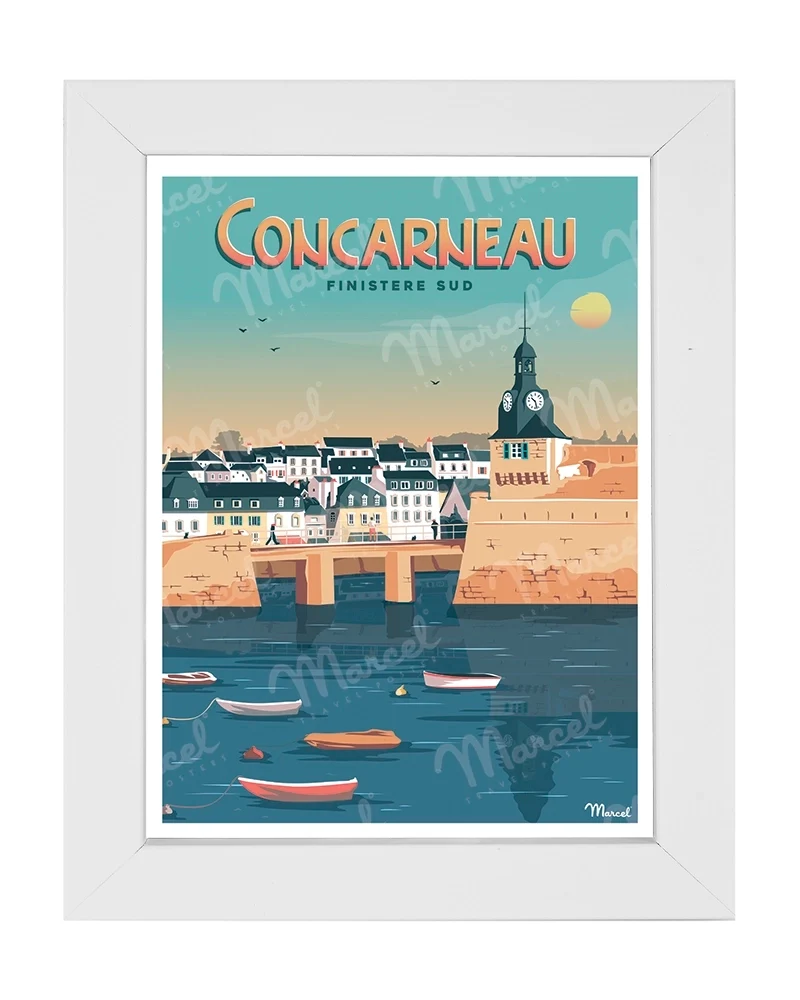 Carte Postale CONCARNEAU "Finistère Sud"