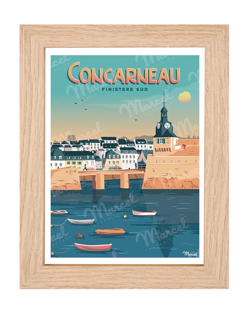 Carte Postale CONCARNEAU "Finistère Sud"