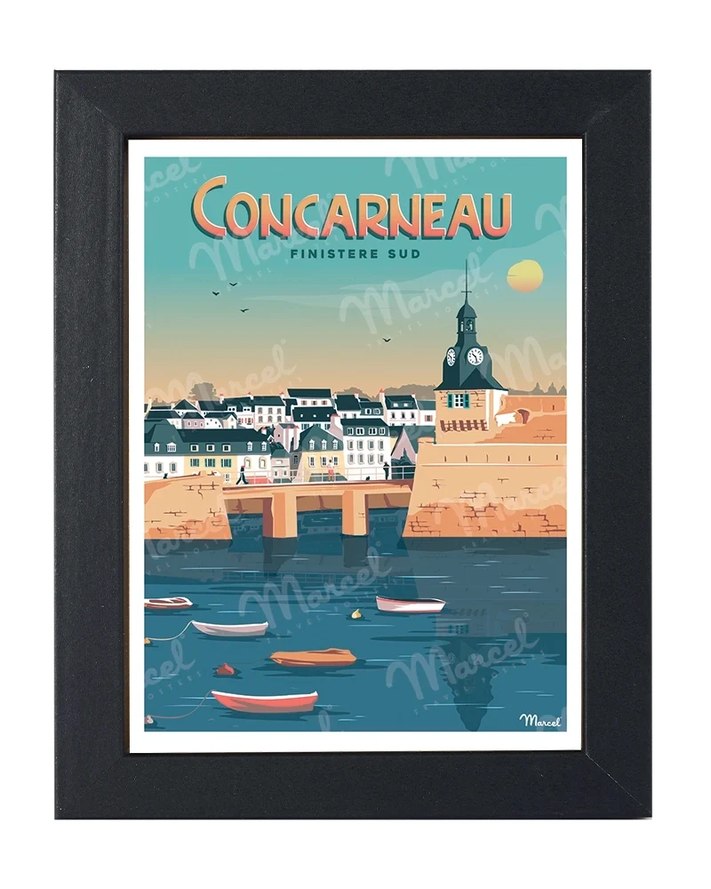 Carte Postale CONCARNEAU "Finistère Sud"