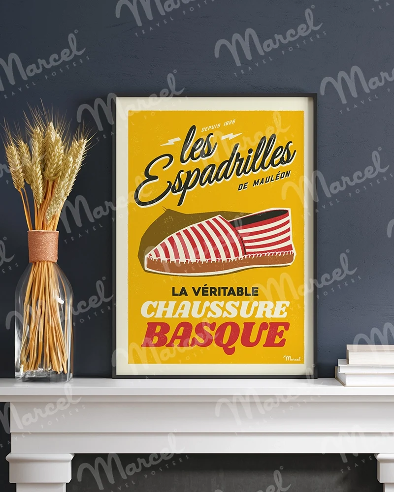 Affiche "Les Espadrilles"