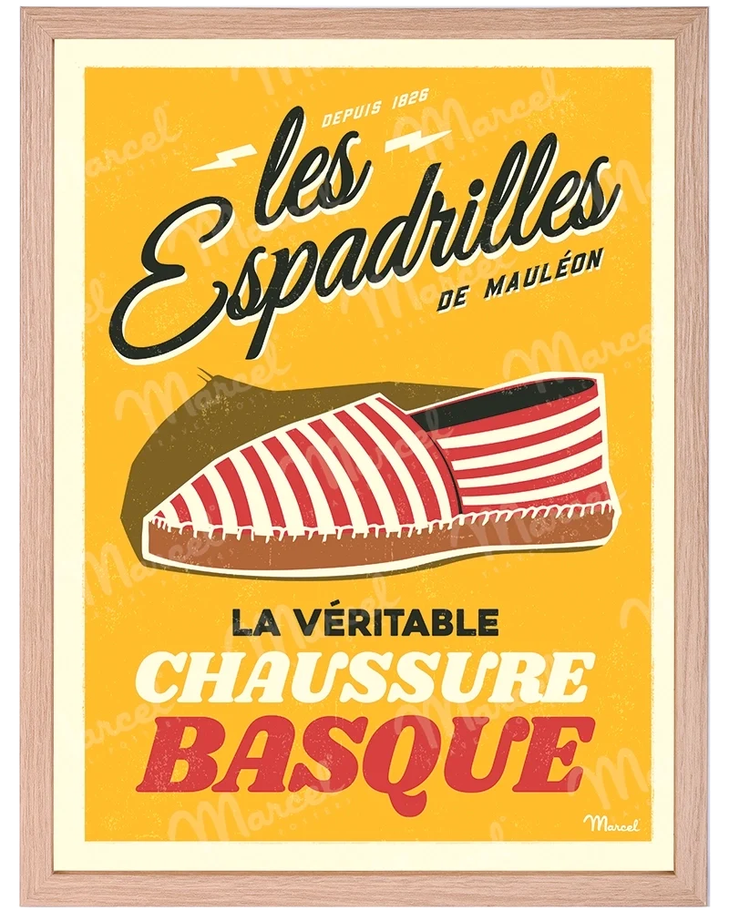 Affiche "Les Espadrilles"
