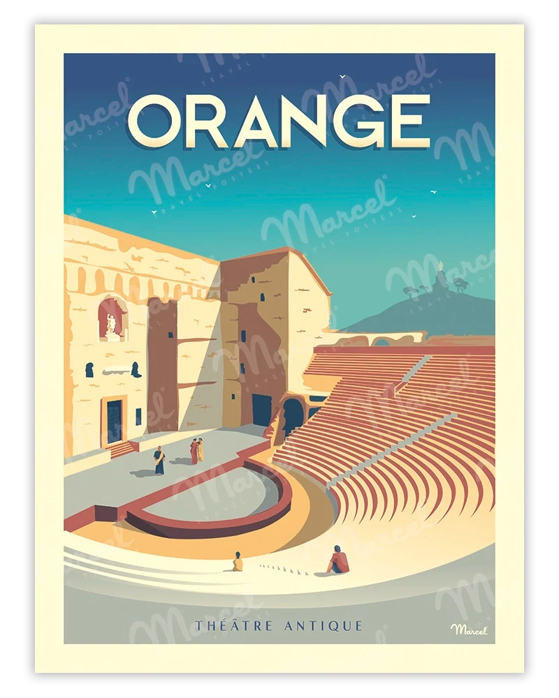 Affiche ORANGE "Théâtre Antique"