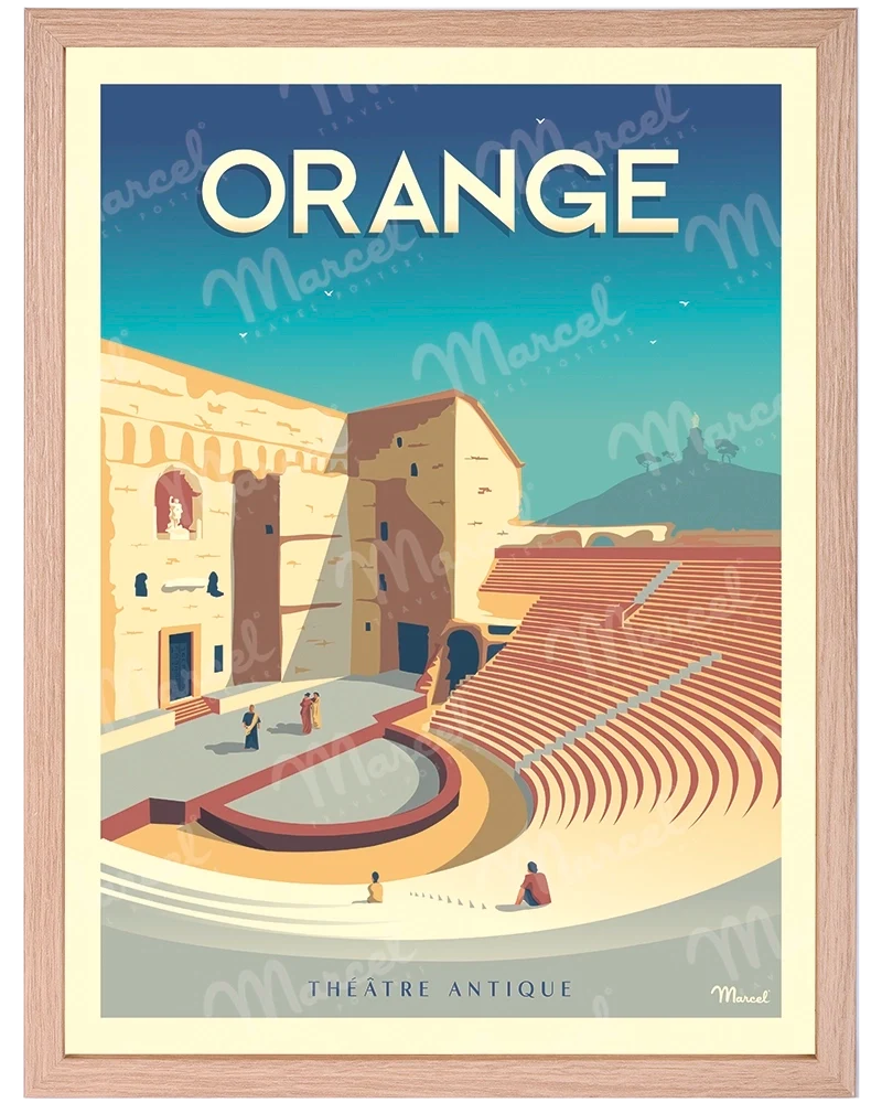 Affiche ORANGE "Théâtre Antique"