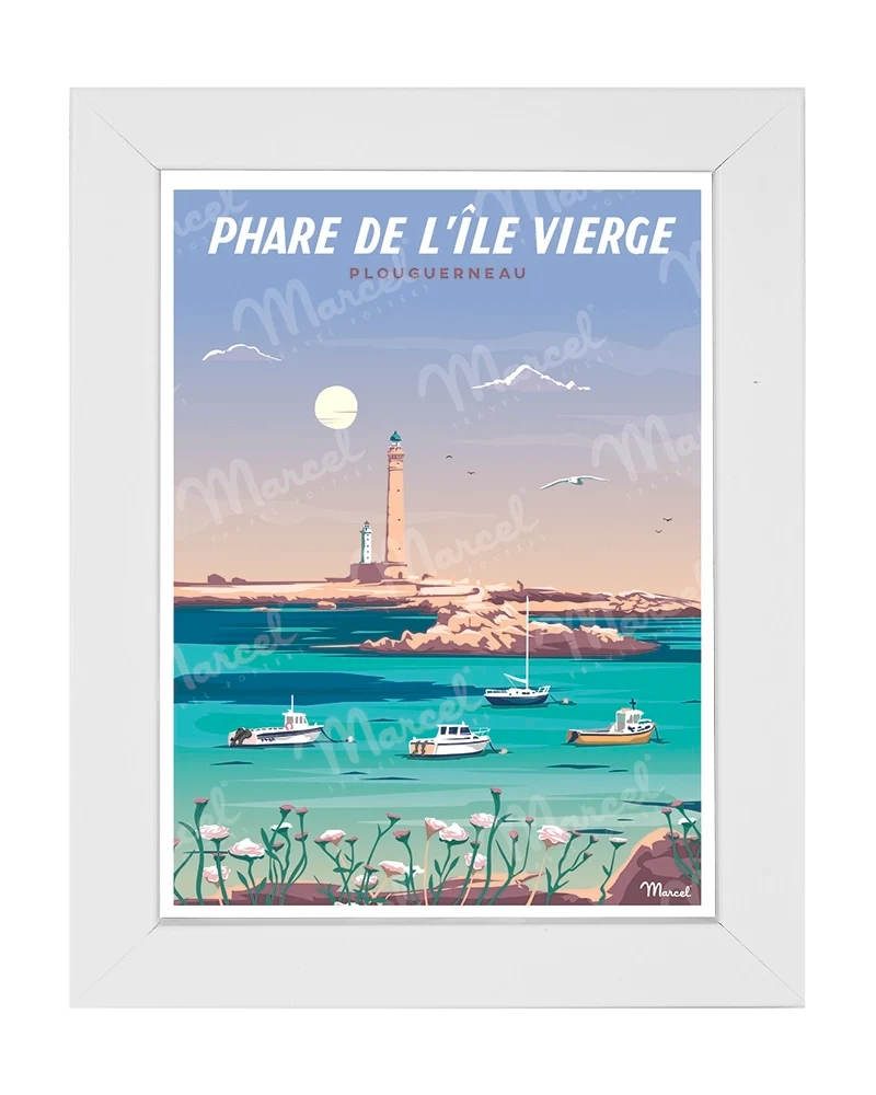 Carte Postale ÎLE VIERGE "Le Phare"