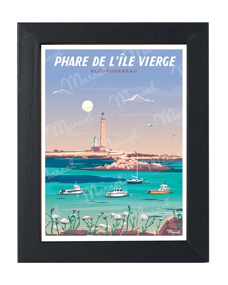 Carte Postale ÎLE VIERGE "Le Phare"