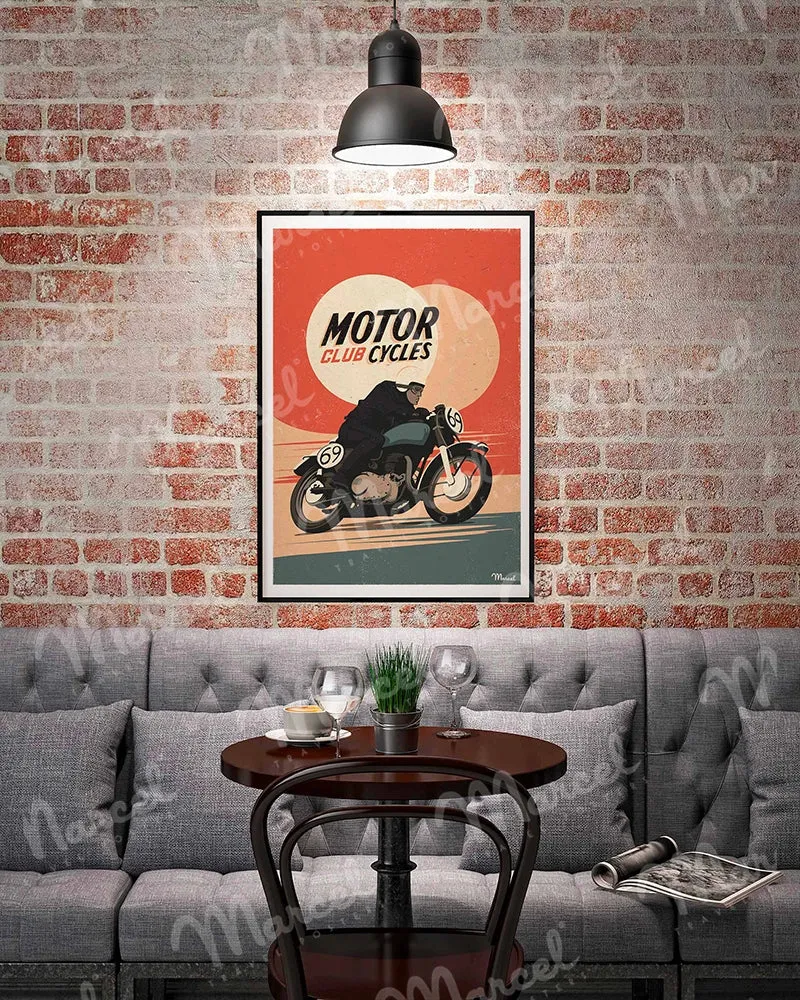 Affiche "Motorcycles"