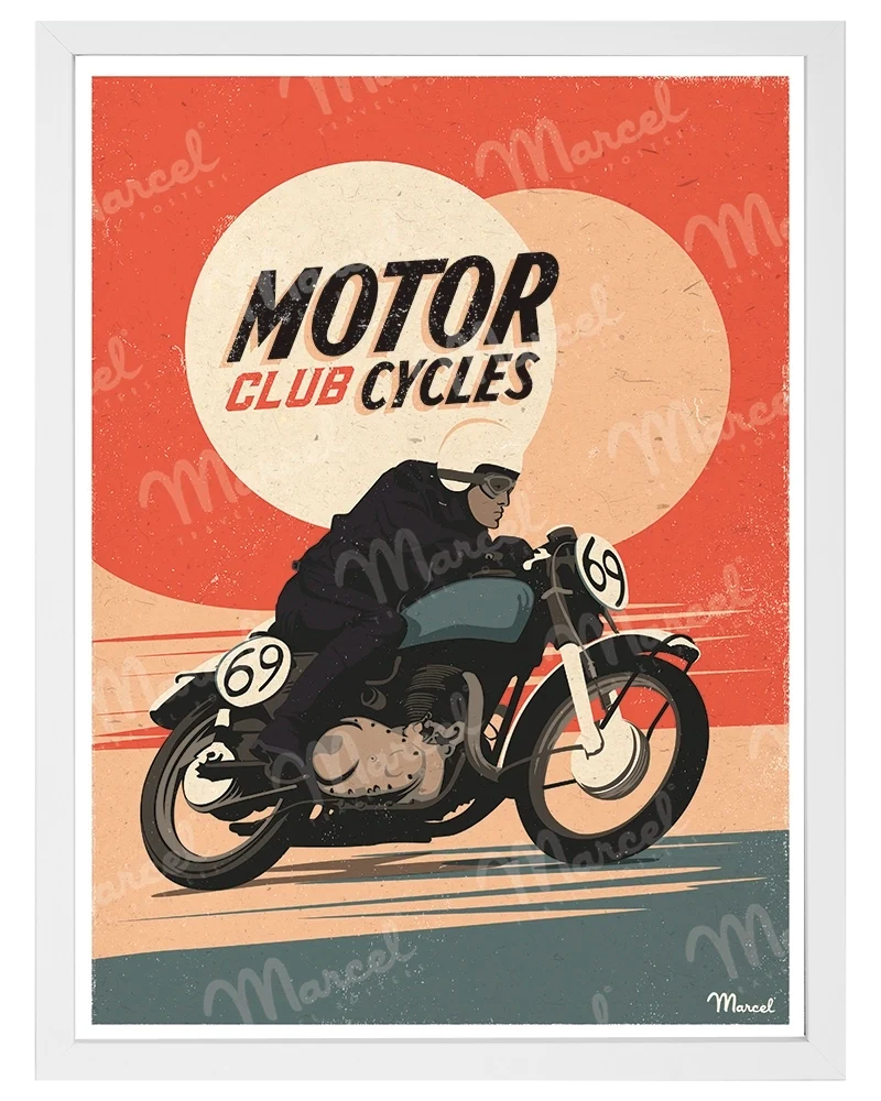 Affiche "Motorcycles"