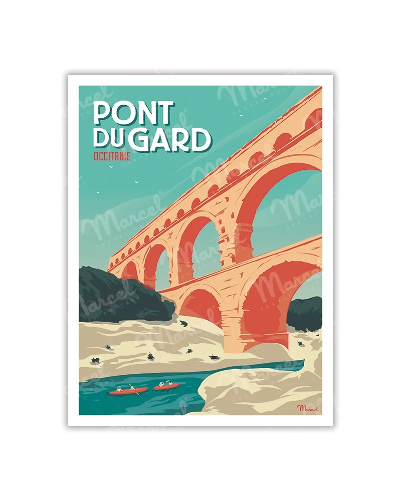 Carte Postale "Le Pont du GARD"