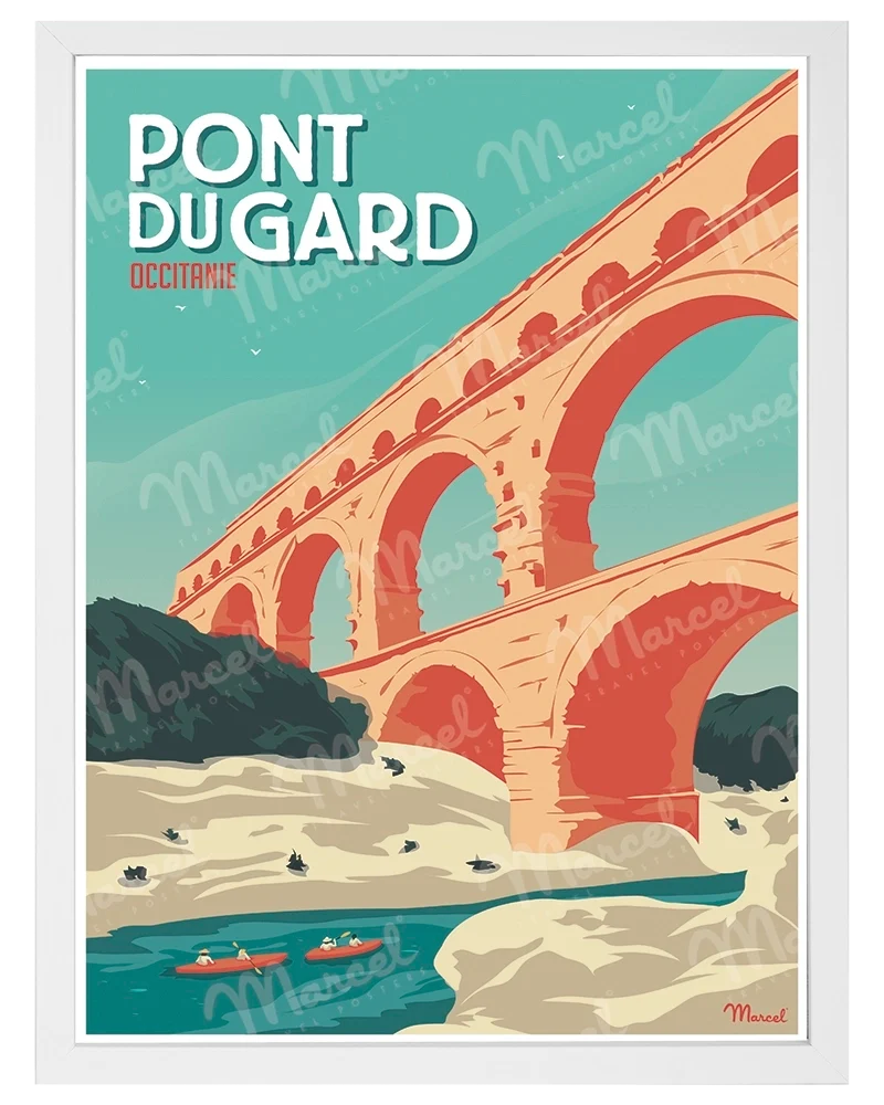 Affiche "Le Pont du GARD"