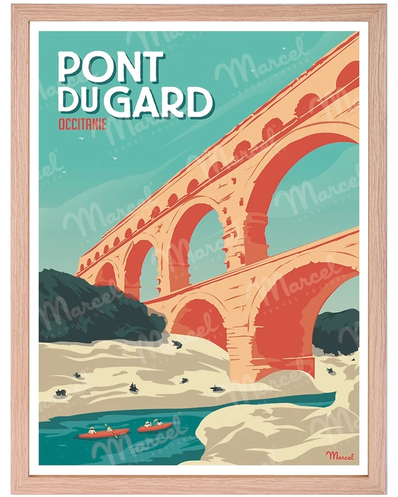 Affiche "Le Pont du GARD"