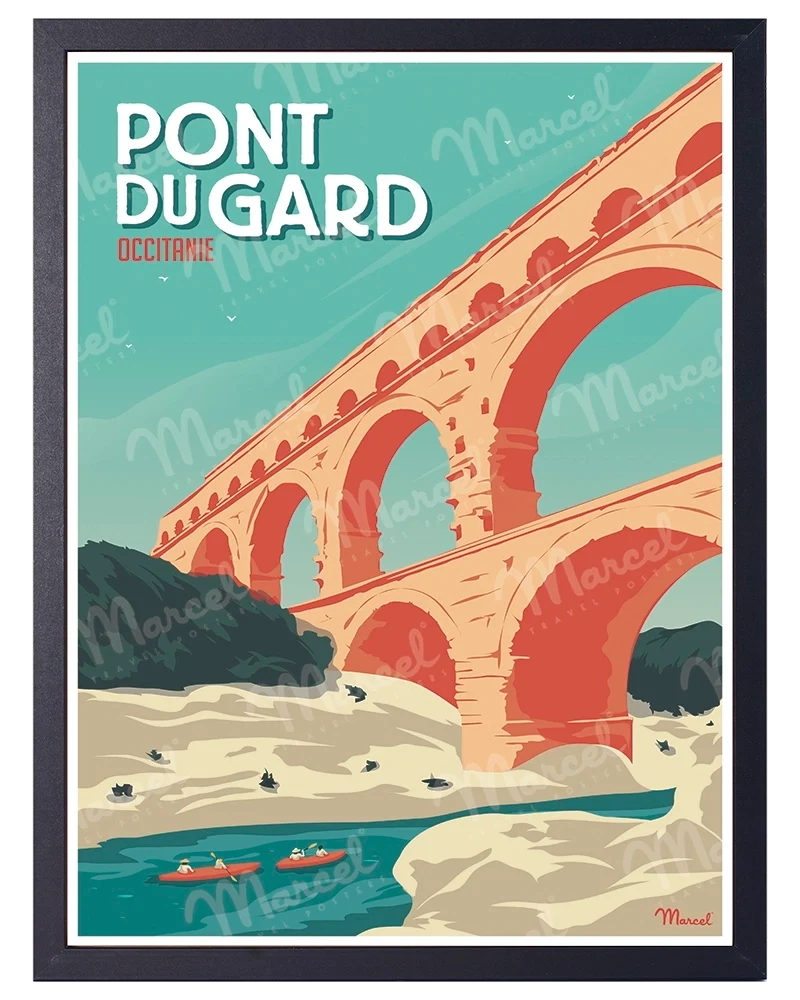 Affiche "Le Pont du GARD"