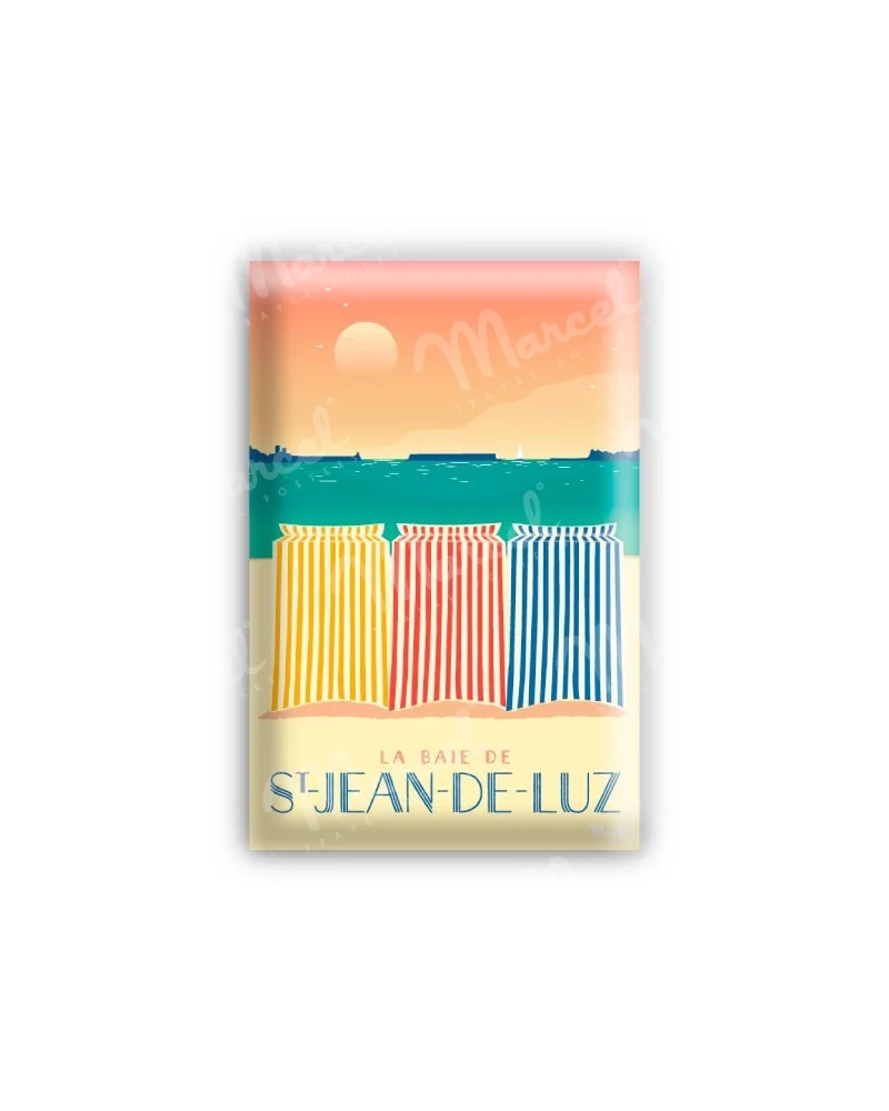 Magnet SAINT JEAN DE LUZ "Les Tentes"