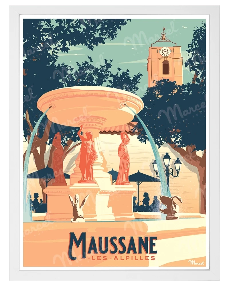 Affiche MAUSSANE-LES-ALPILLES