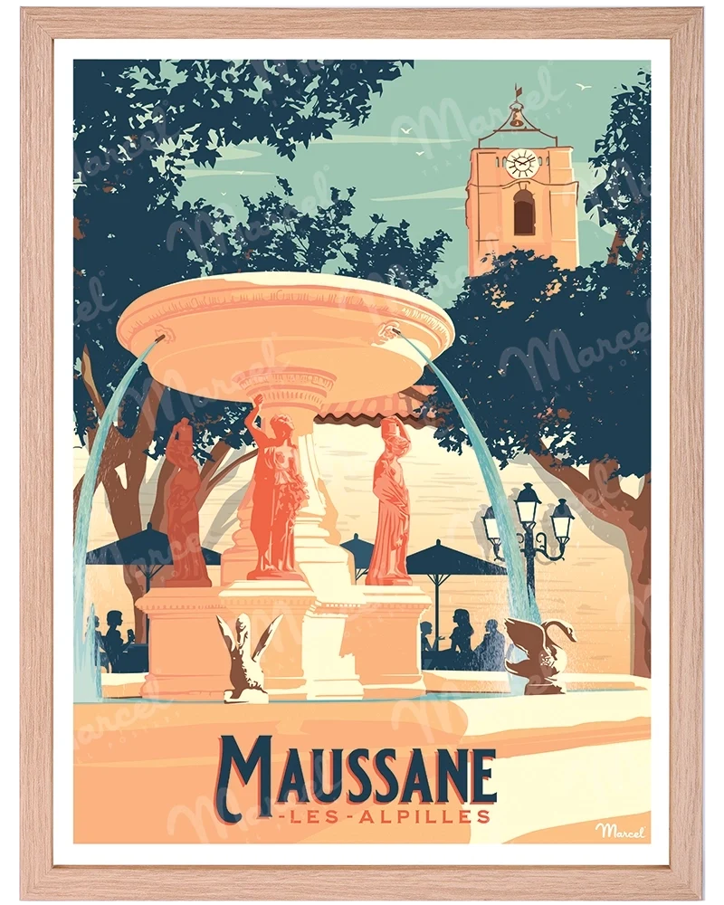 Affiche MAUSSANE-LES-ALPILLES