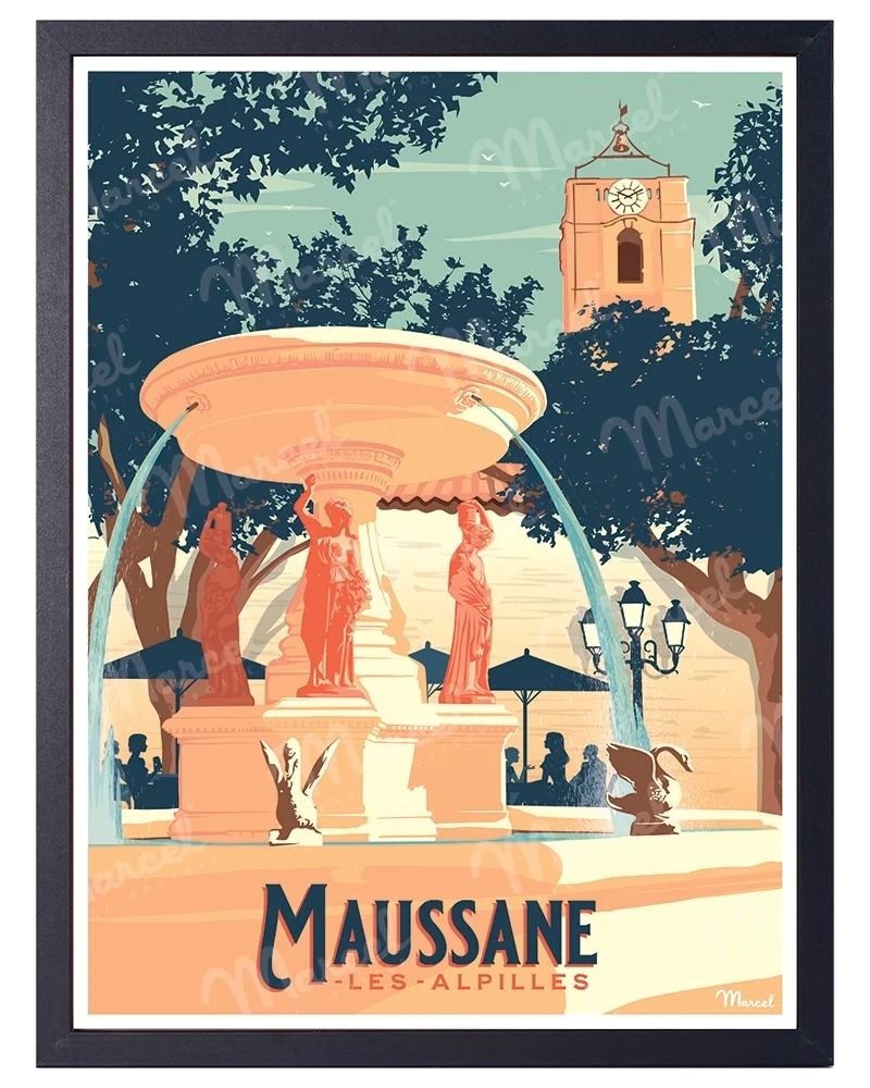 Affiche MAUSSANE-LES-ALPILLES