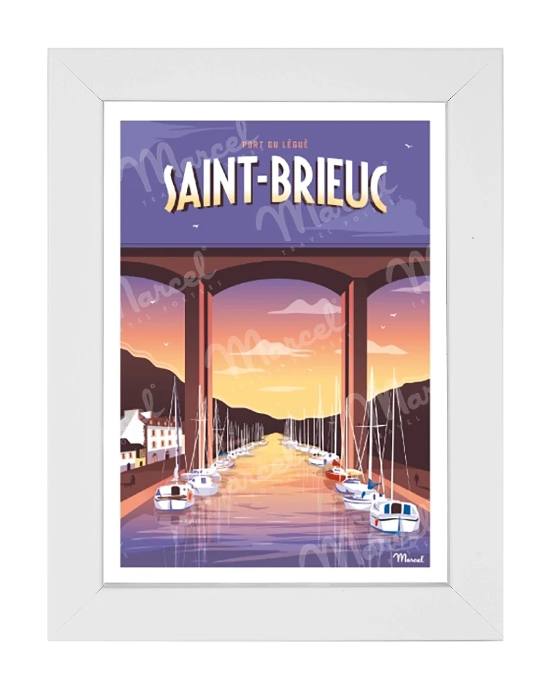 Carte Postale SAINT-BRIEUC ''Port Légué''