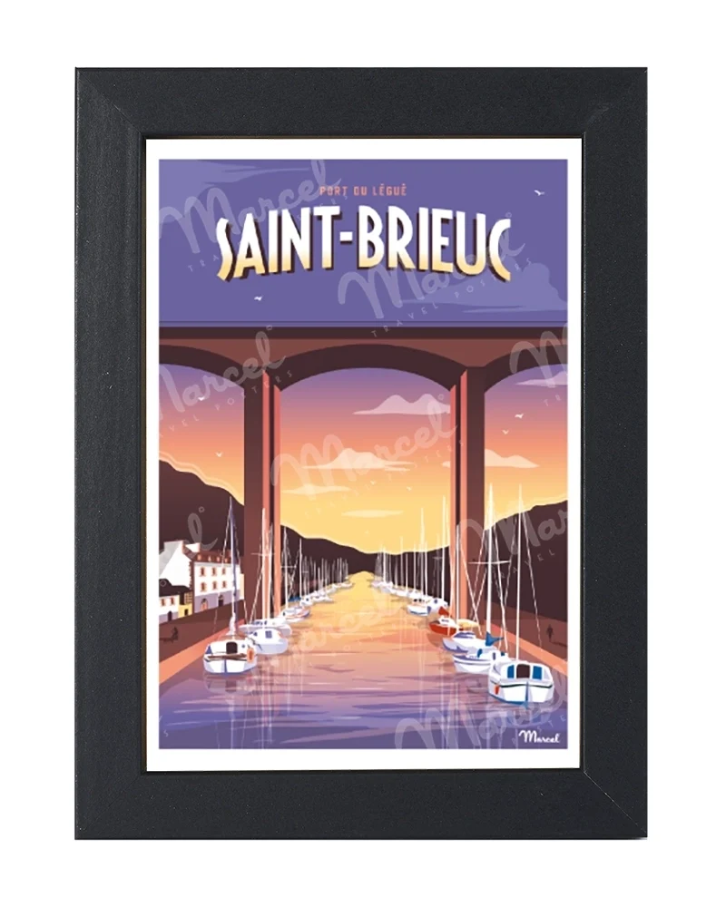 Carte Postale SAINT-BRIEUC ''Port Légué''