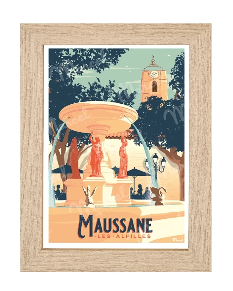 Carte Postale MAUSSANE-LES-ALPILLES