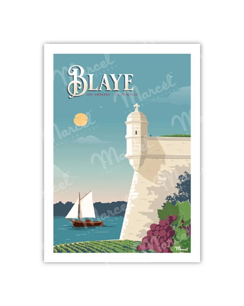 Carte Postale BLAYE ''La Citadelle''