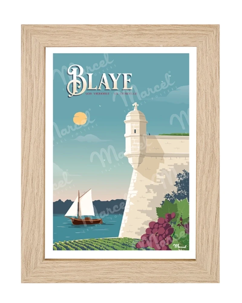 Carte Postale BLAYE ''La Citadelle''