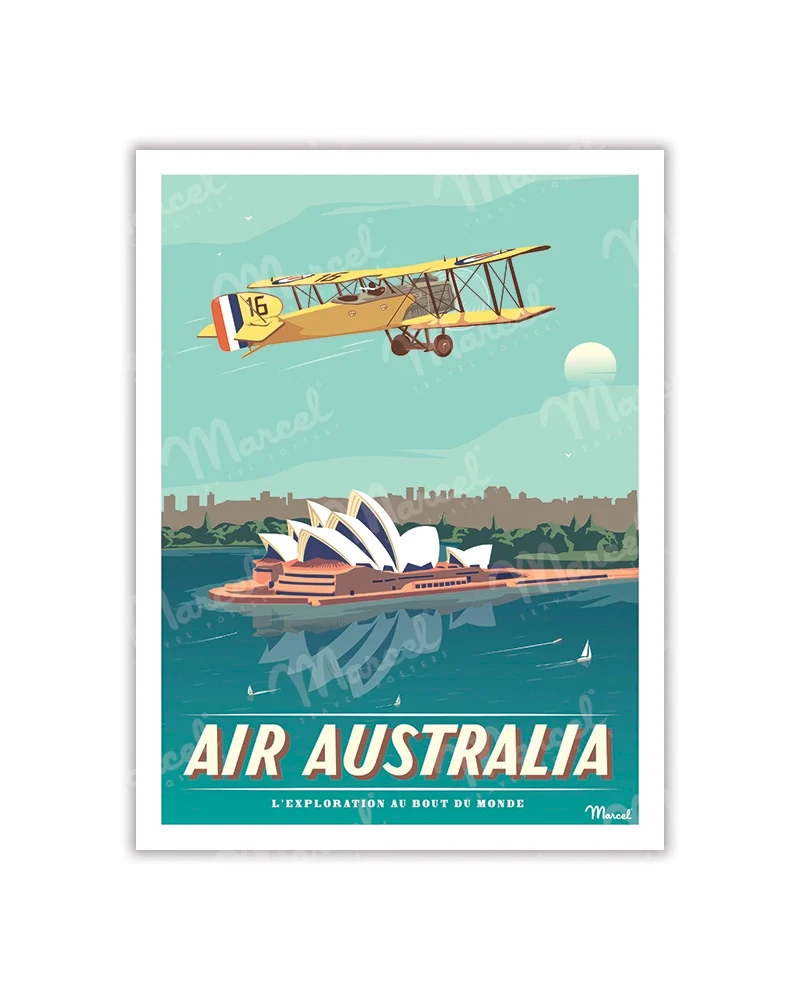 Carte Postale AIR AUSTRALIA