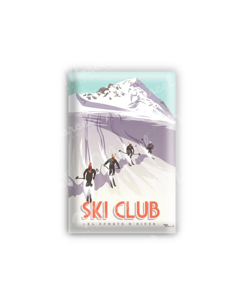Magnet "Ski Club"