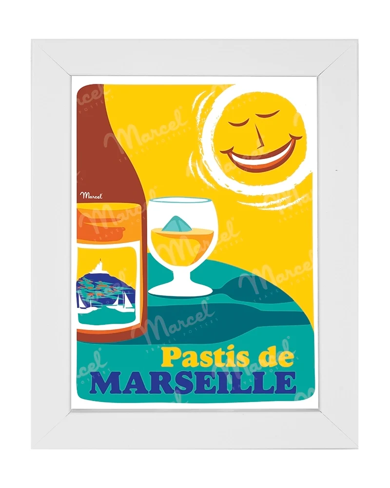 Carte Postale "Pastis de MARSEILLE"