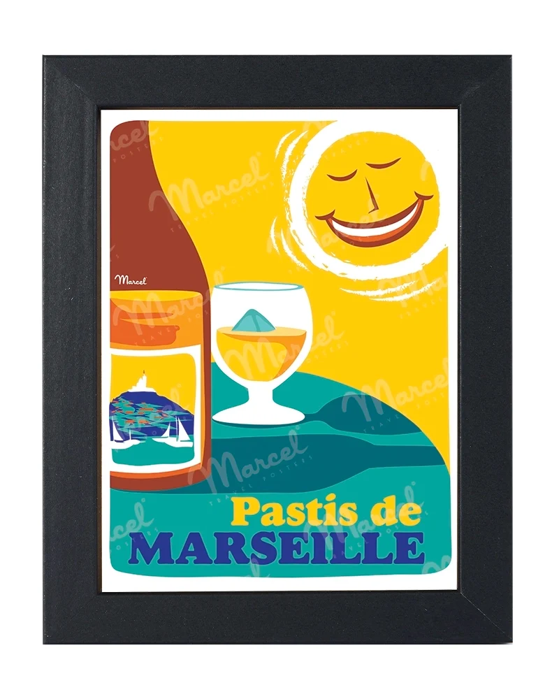 Carte Postale "Pastis de MARSEILLE"