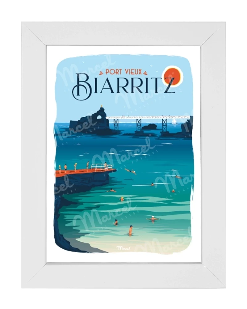 Carte Postale BIARRITZ "Port Vieux"