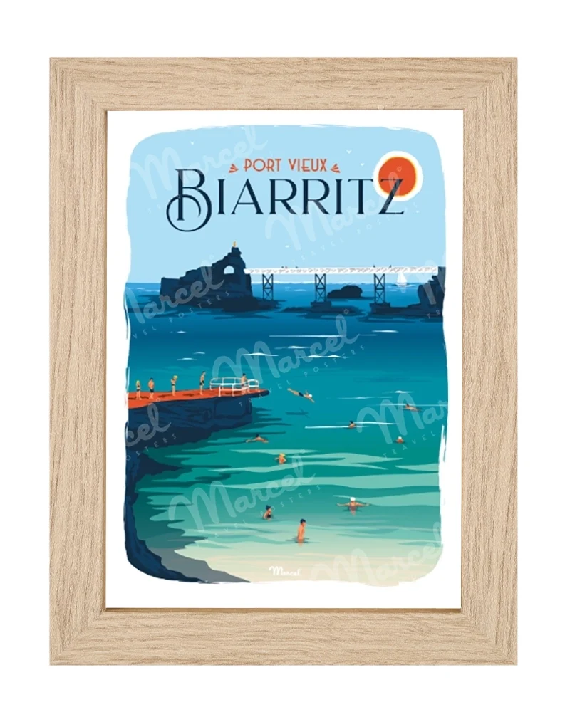 Carte Postale BIARRITZ "Port Vieux"
