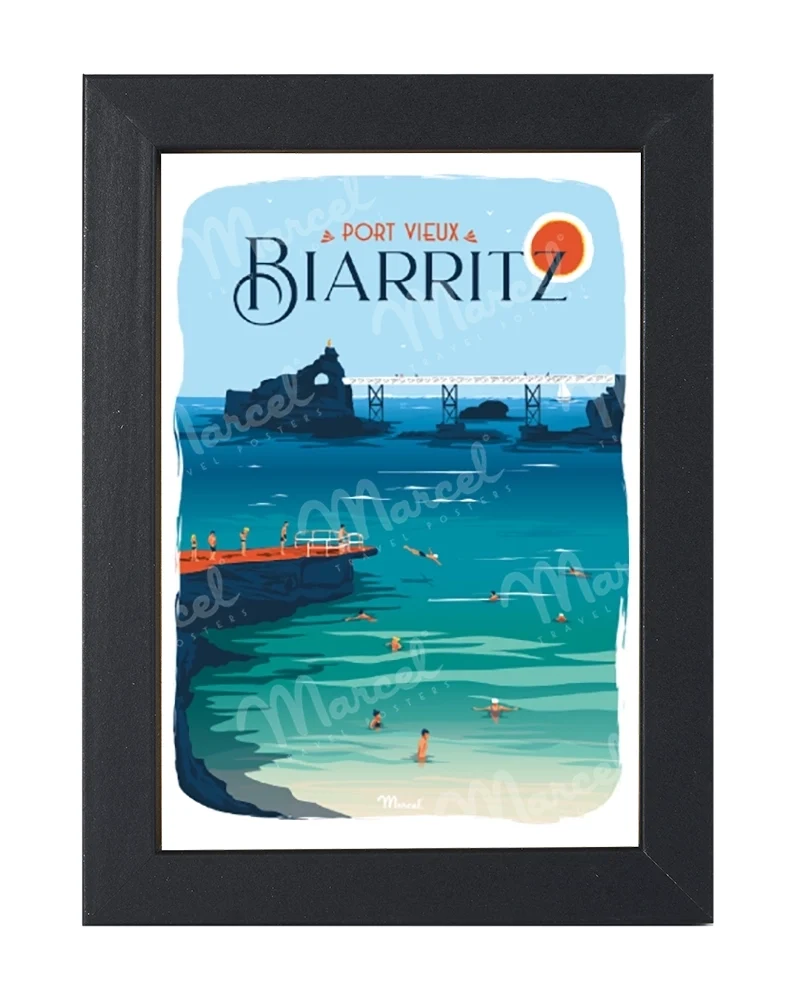 Carte Postale BIARRITZ "Port Vieux"
