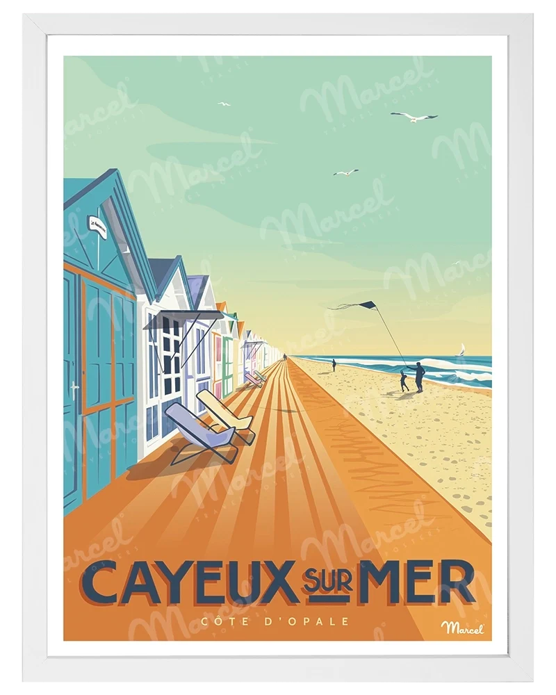 Affiche CAYEUX-SUR-MER