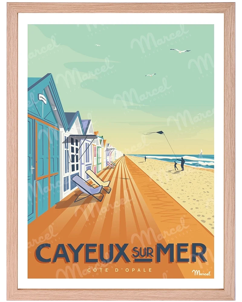 Affiche CAYEUX-SUR-MER