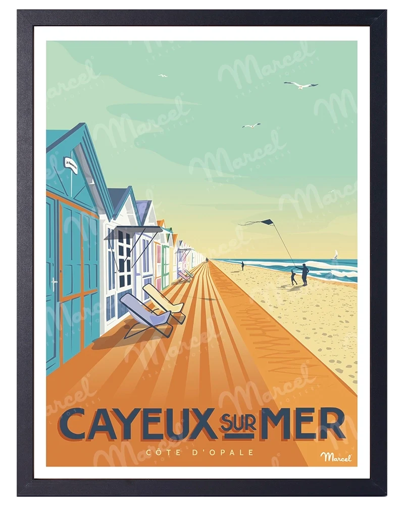 Affiche CAYEUX-SUR-MER