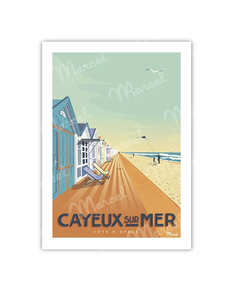 Carte Postale CAYEUX-SUR-MER