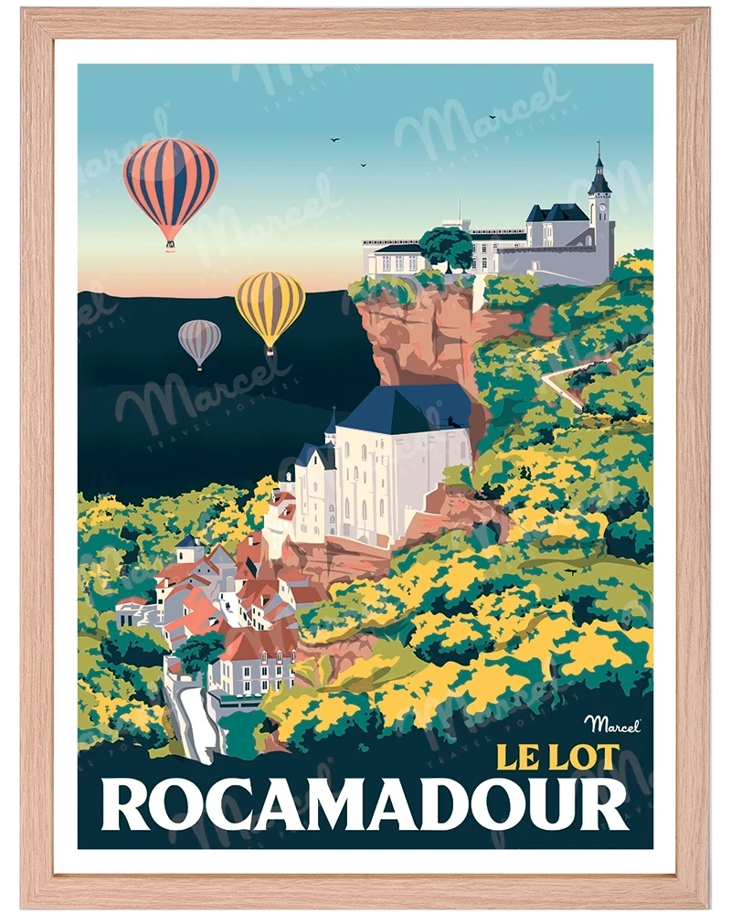 Affiche ROCAMADOUR