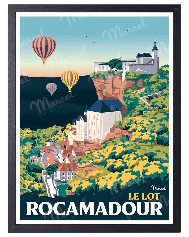 Affiche ROCAMADOUR