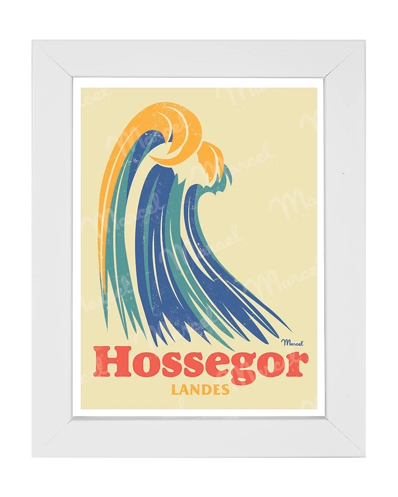 Carte Postale HOSSEGOR ''Big Wave''