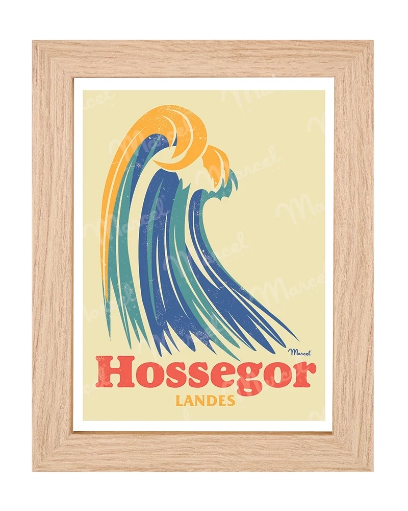 Carte Postale HOSSEGOR ''Big Wave''