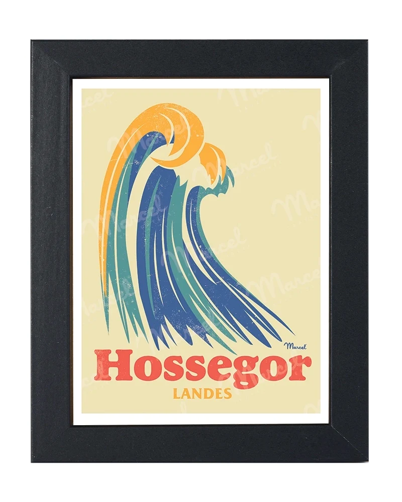 Carte Postale HOSSEGOR ''Big Wave''