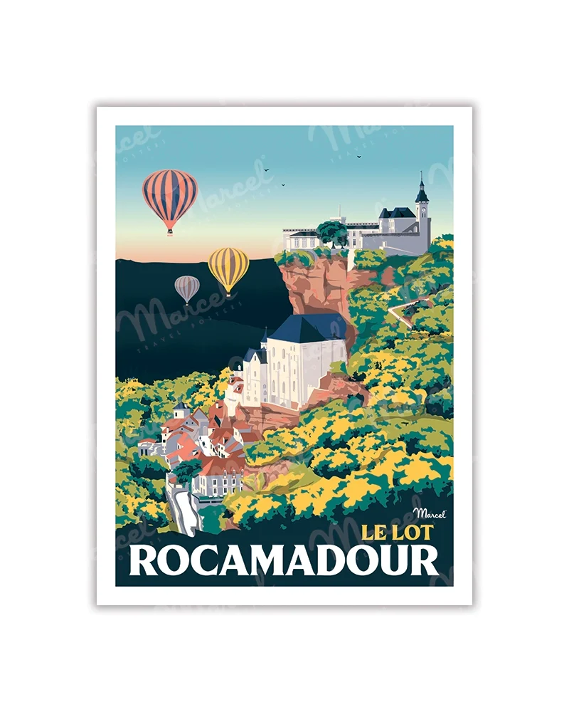 Carte Postale ROCAMADOUR