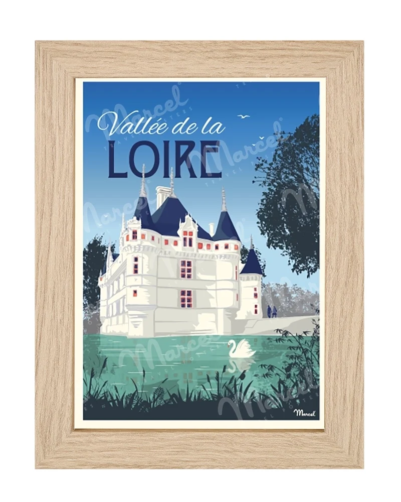 Carte Postale VALLÉE DE LA LOIRE